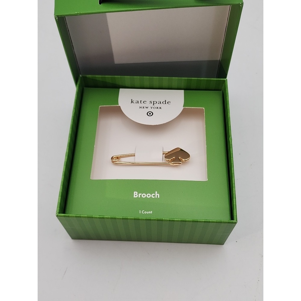 Kate Spade New York‎ x Target Spade Safety Pin Brooch Gold